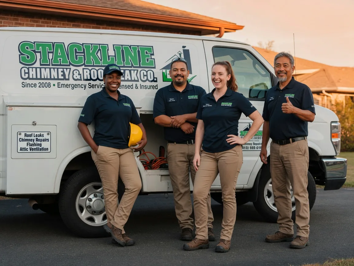 Chimney flashing repair company in Heath, OH